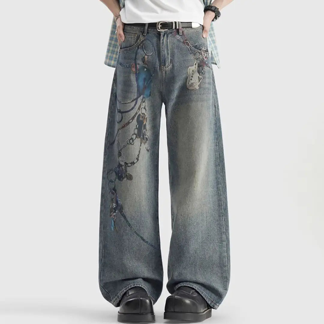 RoSes Wide Leg Denim Jean