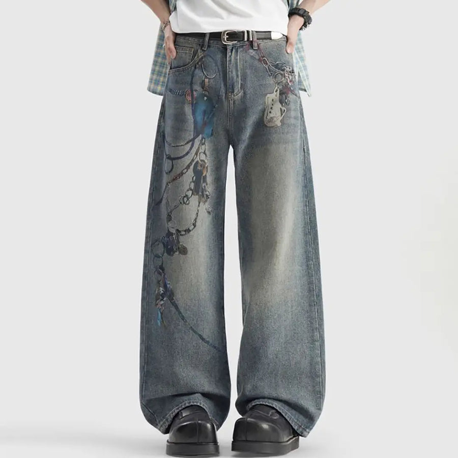 RoSes Wide Leg Denim Jean